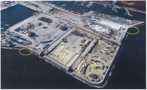 Placering_af_de_to_stenrev_ved_Pier_4